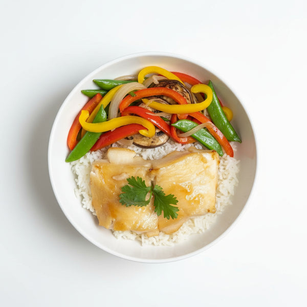 Mustard Soy Glazed Salmon